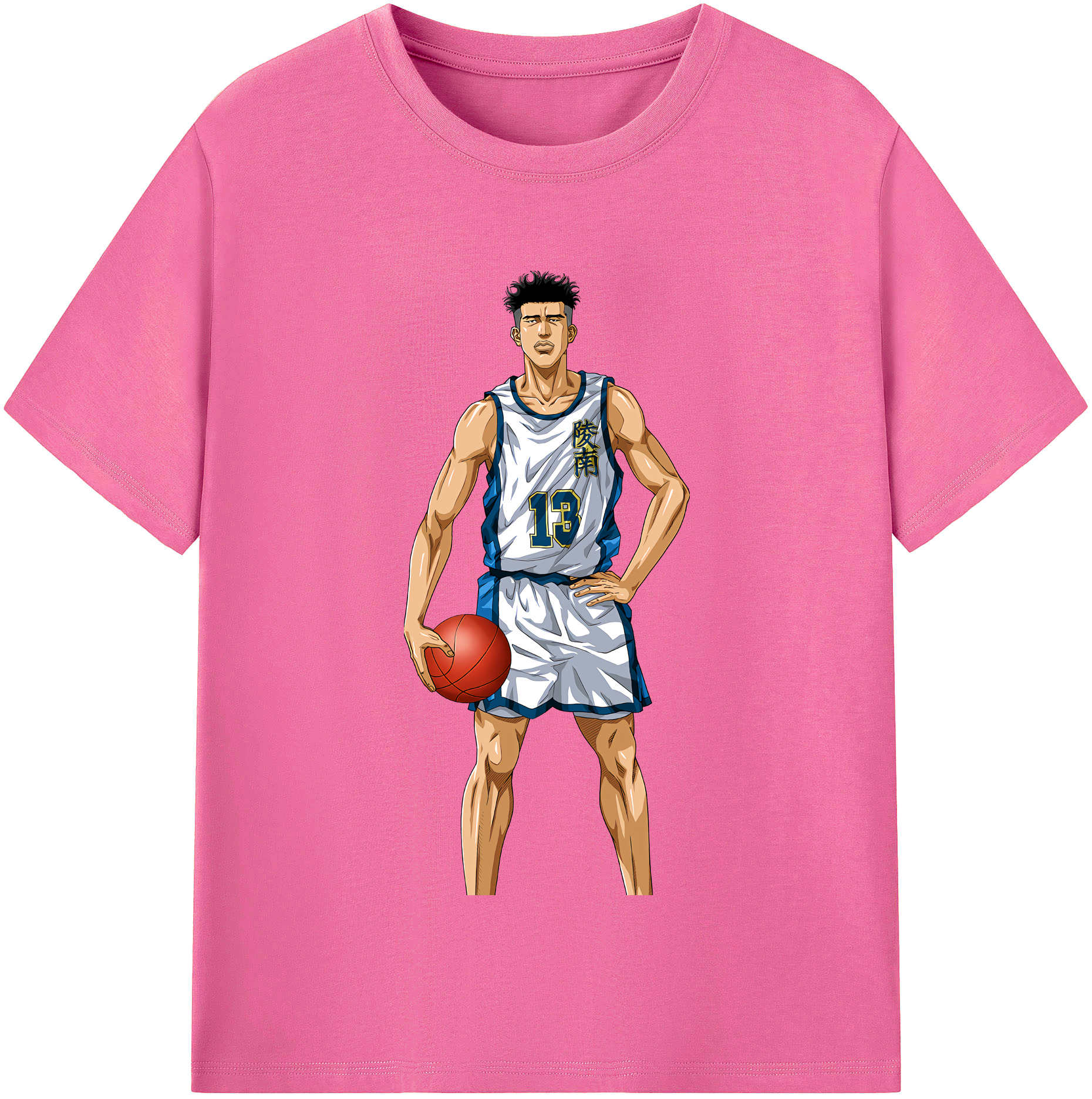 （画像用） SLAM DUNK／スラムダンク レディースカジュアルプリントTシャツ（綿100％）